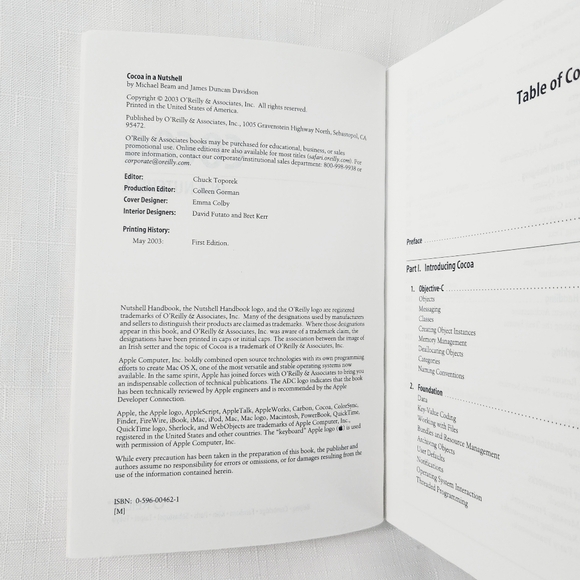 Cocoa in a Nutshell: A Desktop Quick Reference by Michael Beam English Paperback - Picture 3 of 7
